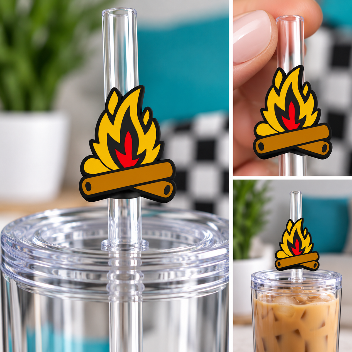 Campfire Straw Charm