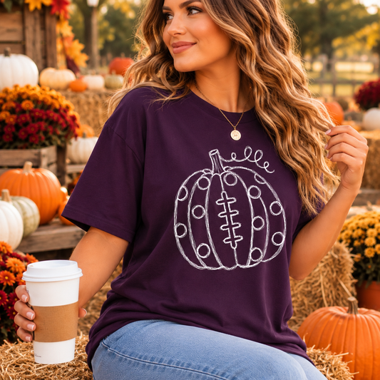 Football Pumpkin