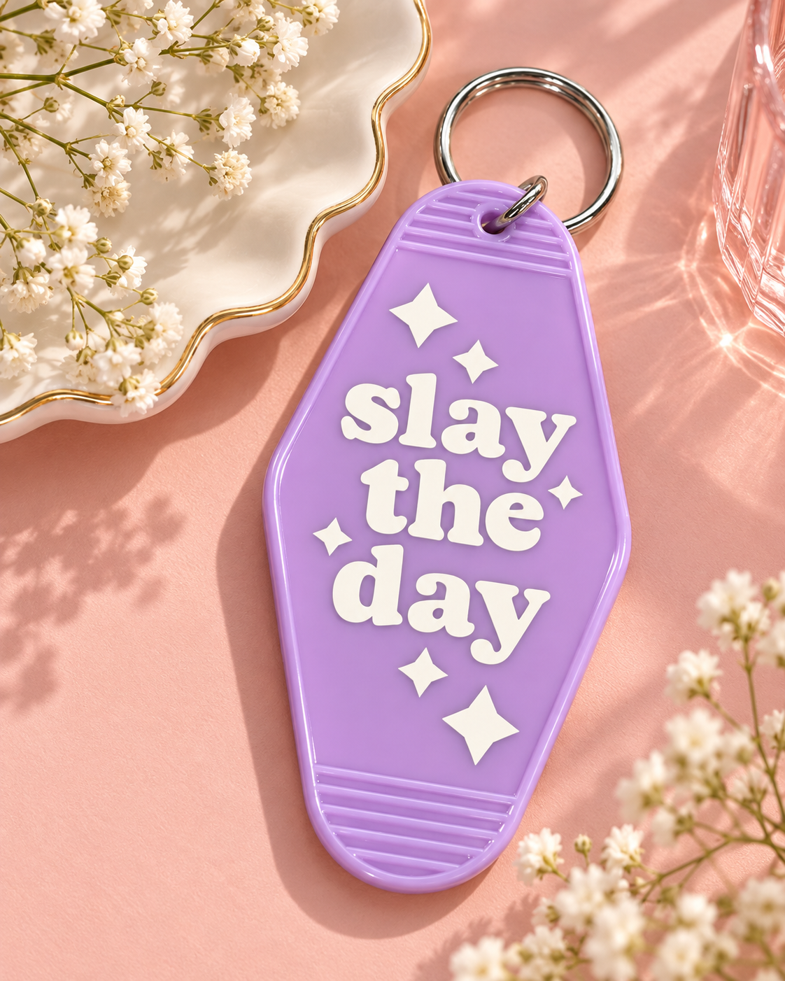 Slay the Day Keychain