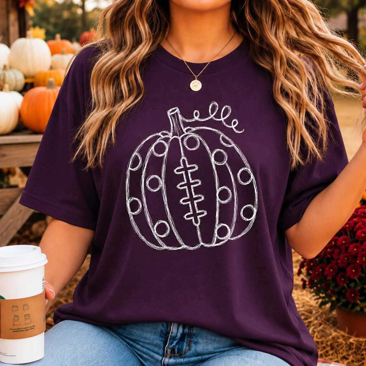 Football Pumpkin