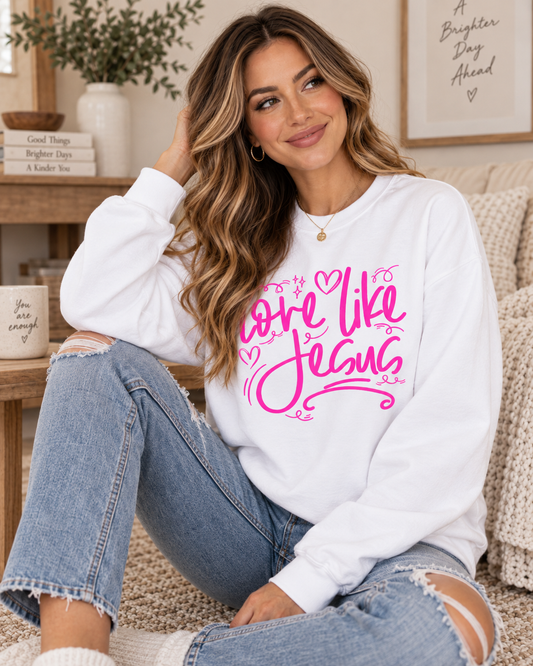 Love like Jesus Crewneck